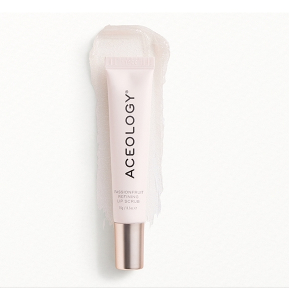 Aceology Passionfruit Refining Lip Scrub, 15g (.5oz), NIB - Picture 2 of 3